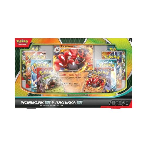 Pokémon Special Collection Box 'Incineroar & Torterra ex'