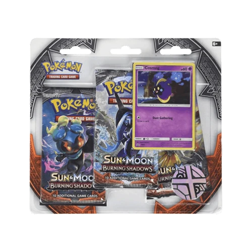 Pokémon Sun & Moon: Burning Shadows 3 Pack Blister 'Cosmog'