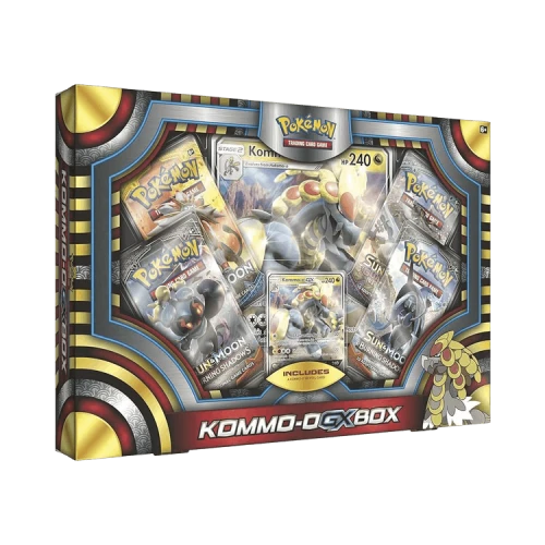 Pokémon Sun & Moon: Burning Shadows Kommo-o GX Box