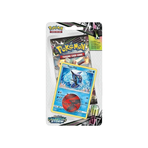 Pokémon Sun & Moon: Celestial Storm Single Pack Blister 'Tapu Fini'