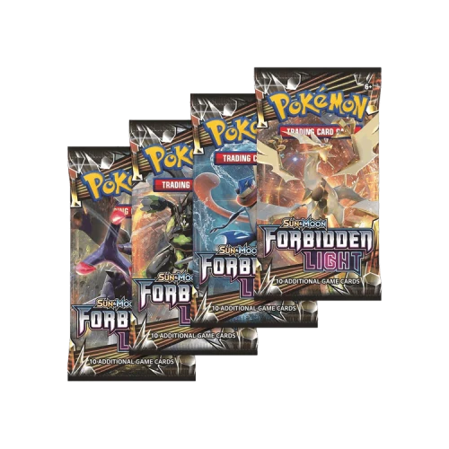 Pokémon Sun & Moon: Forbidden Light Booster Pack Art Bundle (Set of 4)