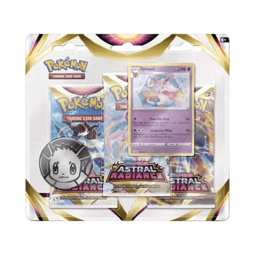 Pokémon Sword & Shield: Astral Radiance 3 Pack Blister 'Sylveon'