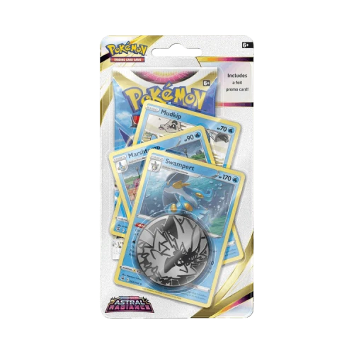 Pokémon Sword & Shield: Astral Radiance Premium Checklane Blister 'Swampert'