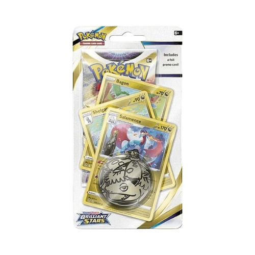 Pokémon Sword & Shield: Brilliant Stars Premium Checklane Blister 'Salamence'