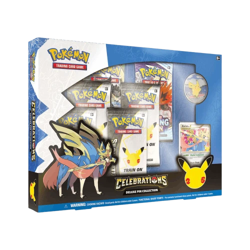 Pokémon Sword & Shield: Celebrations Deluxe Pin Collection (Zacian LV. X)