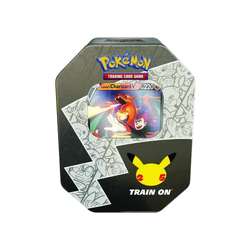 Pokémon Sword & Shield: Celebrations International Tin (Lance's Charizard V)