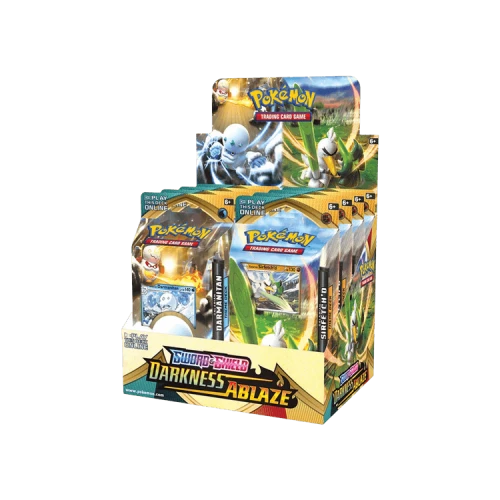 Pokémon Sword & Shield: Darkness Ablaze Theme Deck Display