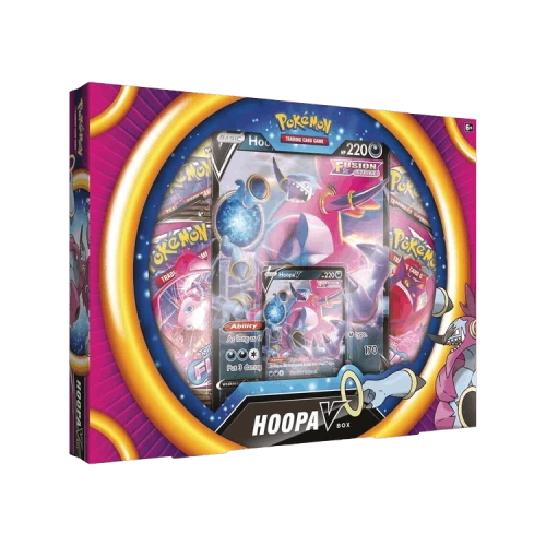 Pokémon Sword & Shield: Fusion Strike Hoopa V Collection Box