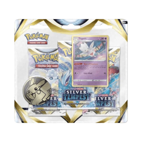 Pokémon Sword & Shield: Silver Tempest 3 Pack Blister 'Togetic'