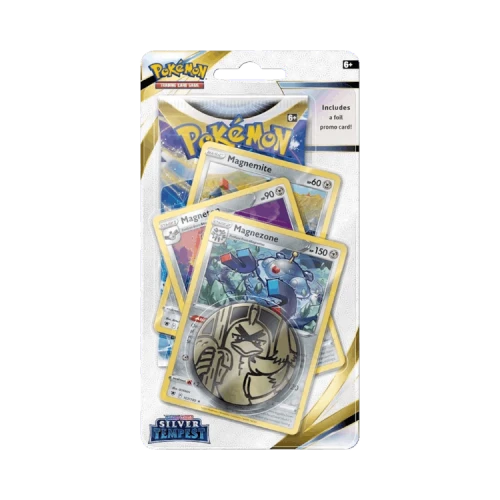 Pokémon Sword & Shield: Silver Tempest Premium Checklane Blister 'Magnezone'