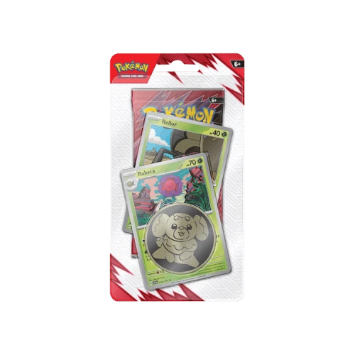 Pokémon Scarlet & Violet: Destined Rivals Premium Checklane Blister 'Rabsca'