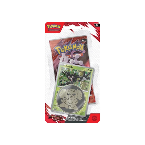 Pokémon Scarlet & Violet: Destined Rivals Single Pack Blister 'Zarude'