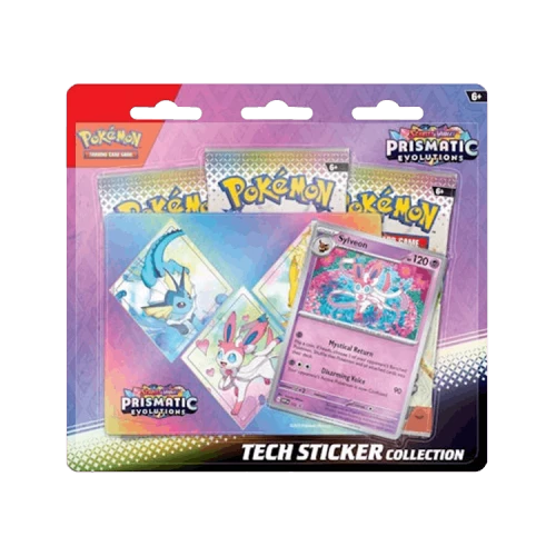 Pokémon Scarlet & Violet: Prismatic Evolutions Tech Sticker Collection 'Sylveon'