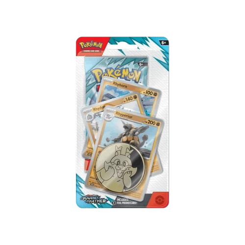 Pokémon Scarlet & Violet: Journey Together Premium Checklane Blister 'Rhyperior'