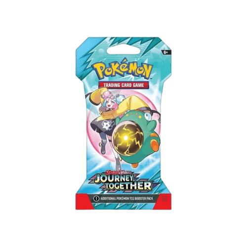 Pokémon Scarlet & Violet: Journey Together Sleeved Booster Pack (Iono’s Bellibolt ex Artwork)