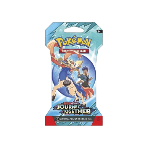 Pokémon Scarlet & Violet: Journey Together Sleeved Booster Pack (Hop’s Zacian ex Artwork)