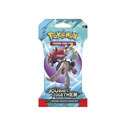 Pokémon Scarlet & Violet: Journey Together Sleeved Booster Pack (N’s Zoroark ex Artwork)