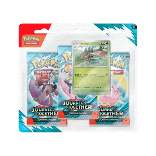 Pokémon Scarlet & Violet: Journey Together Three-Booster Blister 'Yanmega'