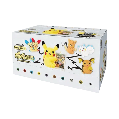 Pokemon Scarlet & Violet: Nuzzle Series Plush Toy Card Display & Pack Combo (Simplified Chinese) (6 Blind Boxes)