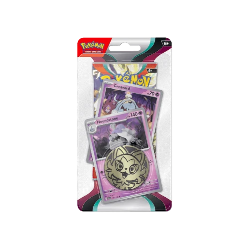 Pokémon Scarlet & Violet: Obsidian Flames Single Blister Pack 'Houndstone'