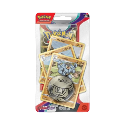 Pokémon Scarlet & Violet Premium Checklane Blister 'Machamp'