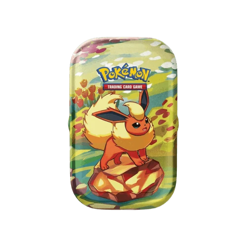 Pokémon Scarlet & Violet: Prismatic Evolutions Tin 'Flareon'
