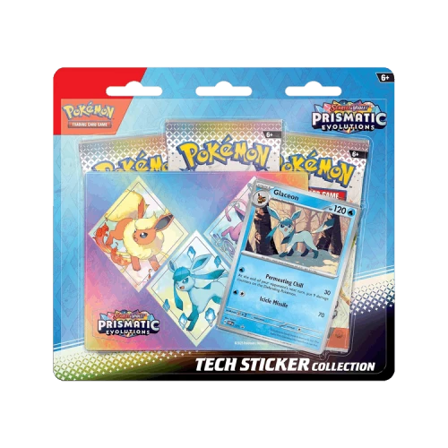 Pokémon Scarlet & Violet: Pristmatic Evolutions Tech Sticker Collection 'Glaceon'