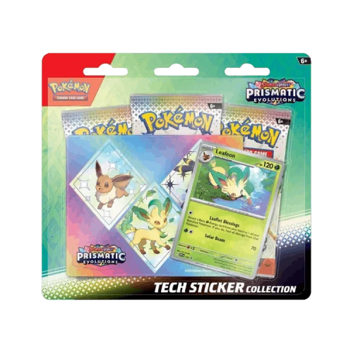 Pokémon Scarlet & Violet: Pristmatic Evolutions Tech Sticker Collection 'Leafeon'