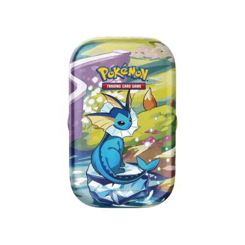 Pokémon Scarlet & Violet: Prismatic Evolutions Tin 'Vaporeon'