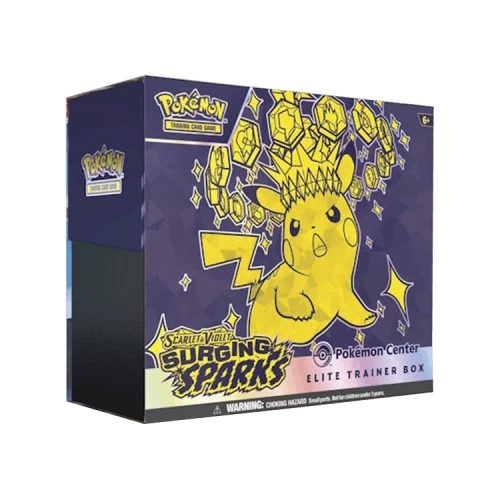 Pokémon Scarlet & Violet: Surging Sparks Pokémon Center Elite Trainer Box