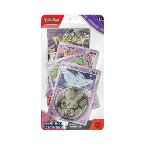 Pokémon Scarlet & Violet: Temporal Forces Premium Checklane Blister 'Togekiss'