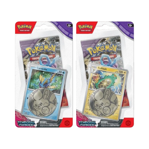 Pokémon Scarlet & Violet: Temporal Forces Single Pack Blister (Set of 2)
