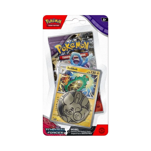 Pokémon Scarlet & Violet: Temporal Forces Single Pack Blister 'Bellibolt'