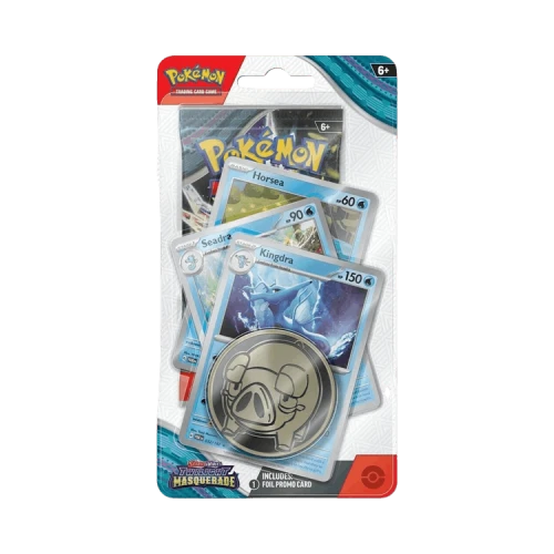 Pokémon Scarlet & Violet: Twilight Masquerade Premium Checklane Blister 'Horsea'