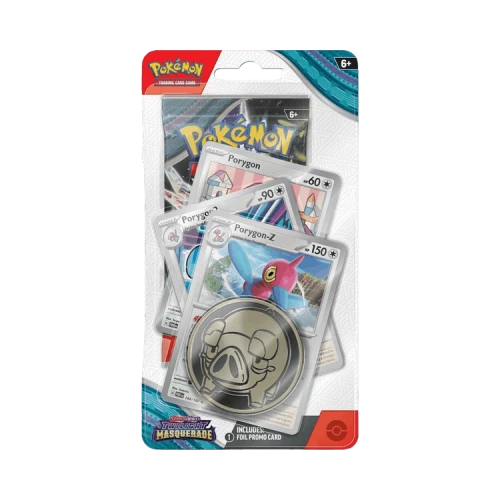 Pokémon Scarlet & Violet: Twilight Masquerade Premium Checklane Blister 'Porygon'