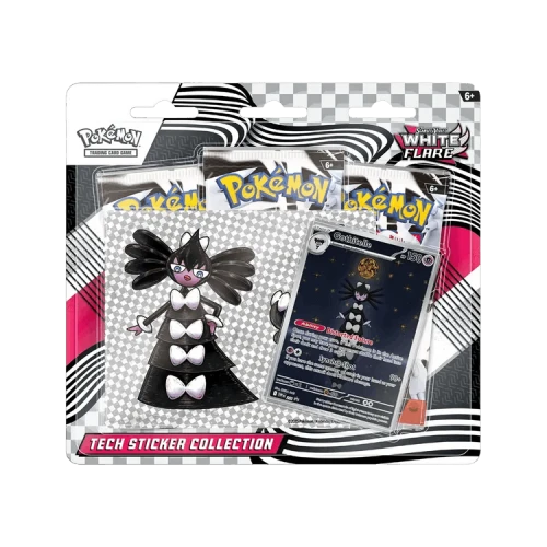 Pokémon Scarlet & Violet: White Flare Tech Sticker Collection Blister Pack