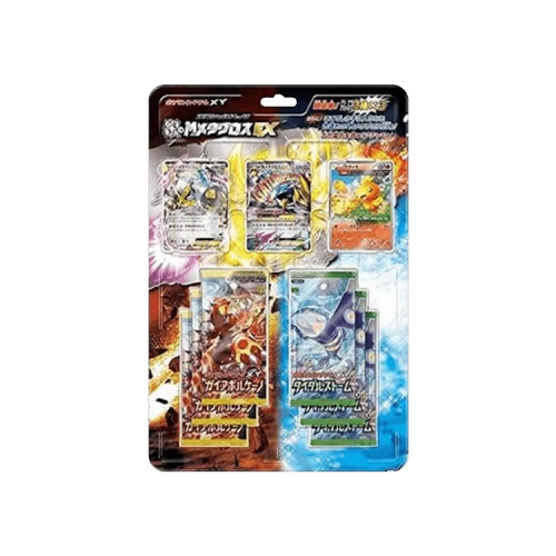 Pokémon Collection X/Y Collection Gaia Volcano/Tidal Storm Special Pack Silver Mega Metagross EX (Japanese)