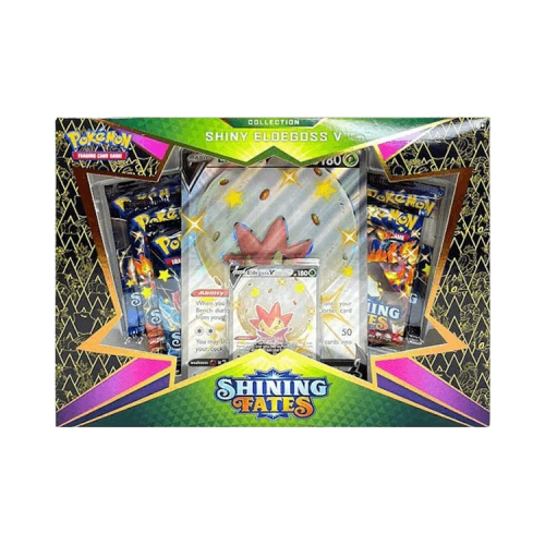 Pokémon Shining Fates Shiny Eldegoss V Collection Box