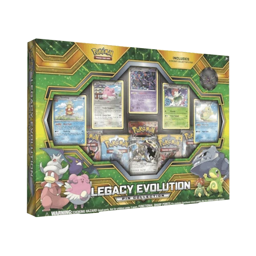 Pokémon Legacy Evolution Pin Collection