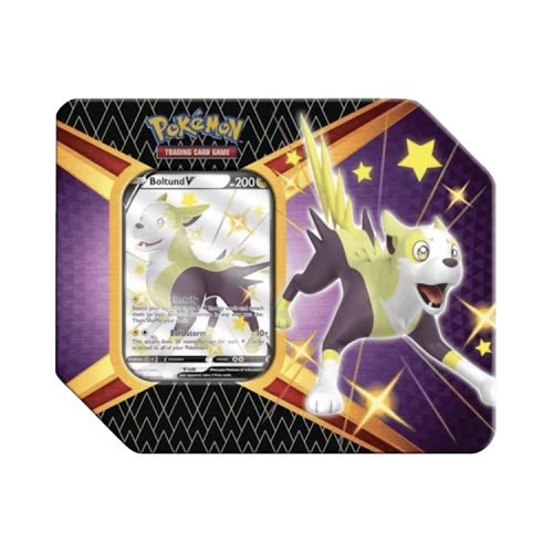 Pokémonsword & Shield: Shining Fates Boltund V Tin (6 Booster Packs)