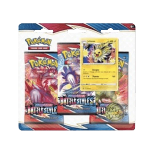 Pokémon Sword & Shield: Battle Styles 3 Pack Blister Jolteon