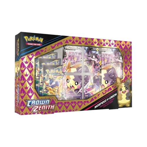 Pokémon Sword & Shield: Crown Zenith Morpeko V-Union Premium Playmat Collection Box