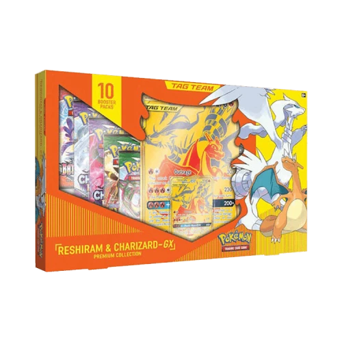 Pokémon Tag Team GX Premium Collection Reshiram & Charizard Box