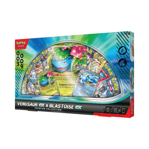 Pokémon Venusaur ex & Blastoise ex Premium Collection
