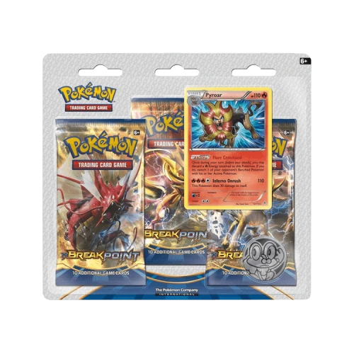 Pokémon XY: BREAKpoint 3 Pack Blister 'Pyroar'