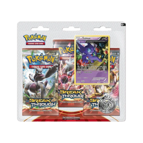 Pokémon XY: BREAKthrough 3 Pack Blister 'Sableye'