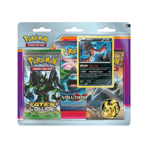 Pokémon XY: BREAKthrough 3 Pack Blister 'Yveltal'