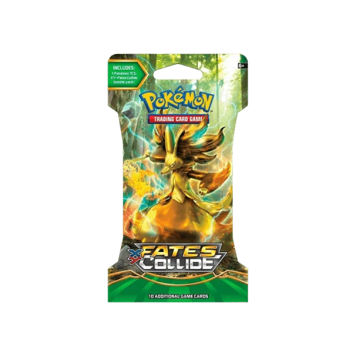 Pokémon XY: Fates Collide Sleeved Booster Pack (Delphox Artwork)