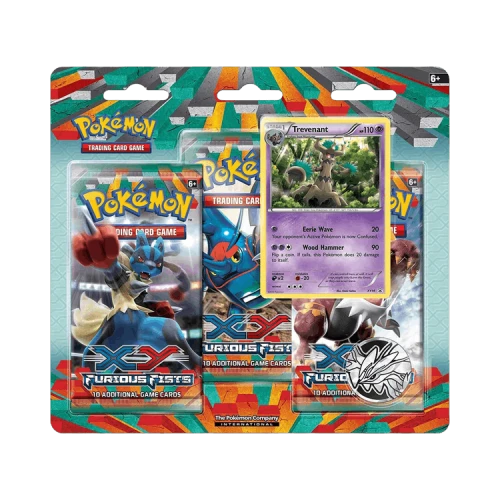 Pokémon XY: Furious Fists 3 Pack Blister 'Trevenant'