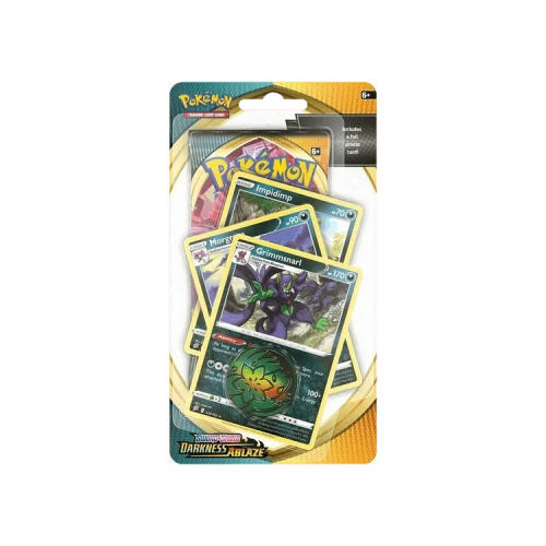 Pokémon Sword & Shield: Darkness Ablaze Premium Checklane Blister (Grimmsnarl)